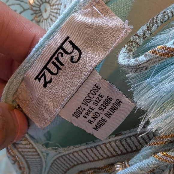 Chic Light Blue V-Neck Mini Dress - Picture 2 of 6